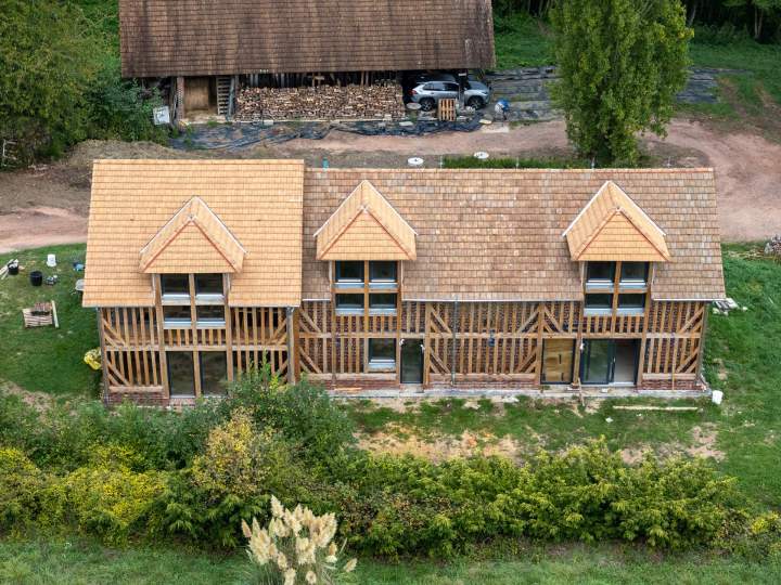 Construction de maisons à ossature bois Lisieux