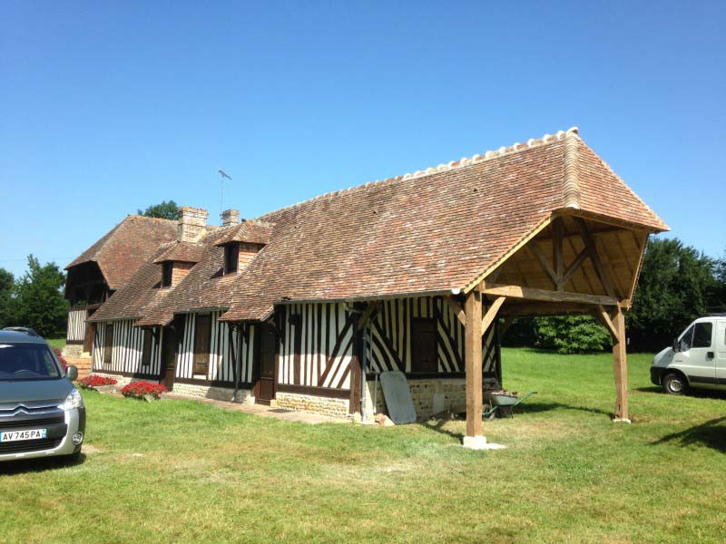 Maison à ossature bois à Bernay
