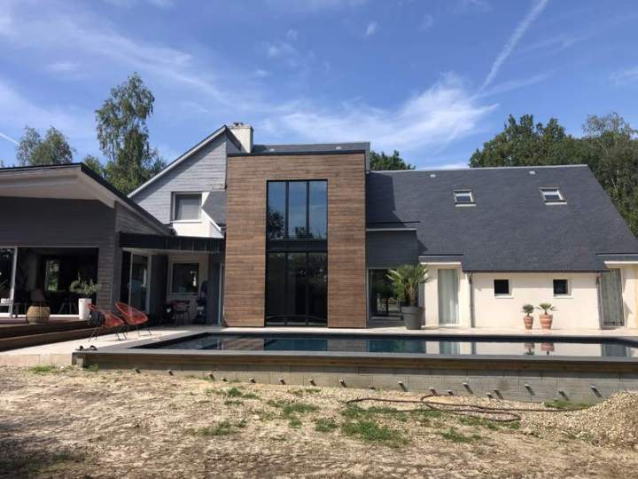 Expert en extension maison ossature bois dans la région de Lisieux