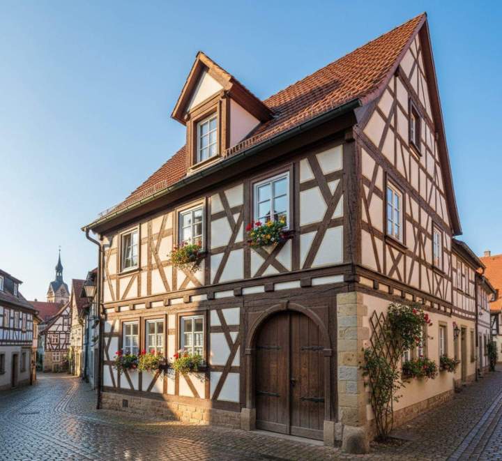 Colombages, Honfleur