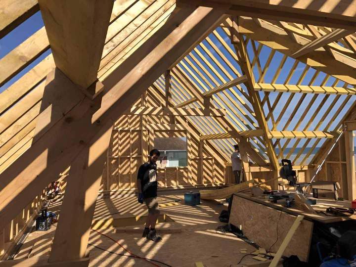 Travaux de charpente en bois Lisieu