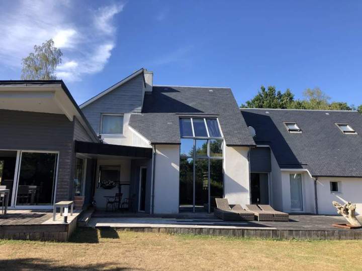 Travaux en extension maison ossature bois à Lisieux